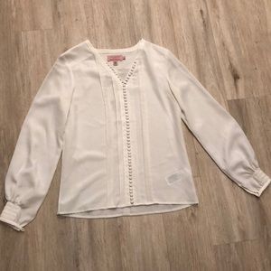Ted Baker White Blouse (size 0)